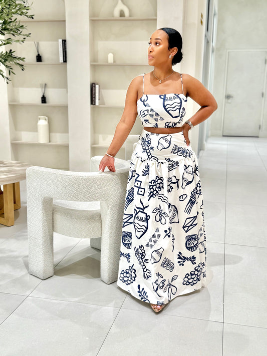 Solstice Maxi Skirt Set