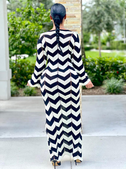 Tyla Wave Maxi Dress