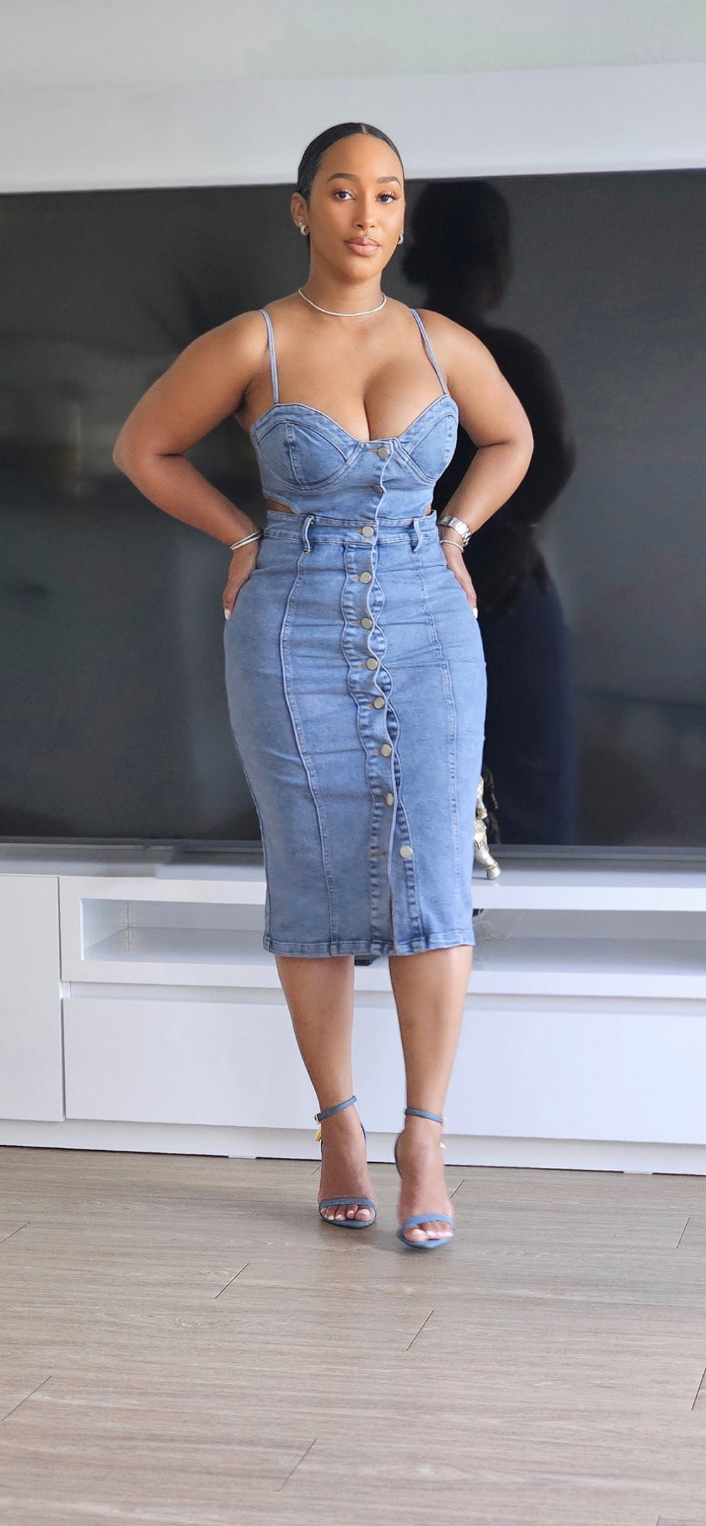 Demi Denim Dress