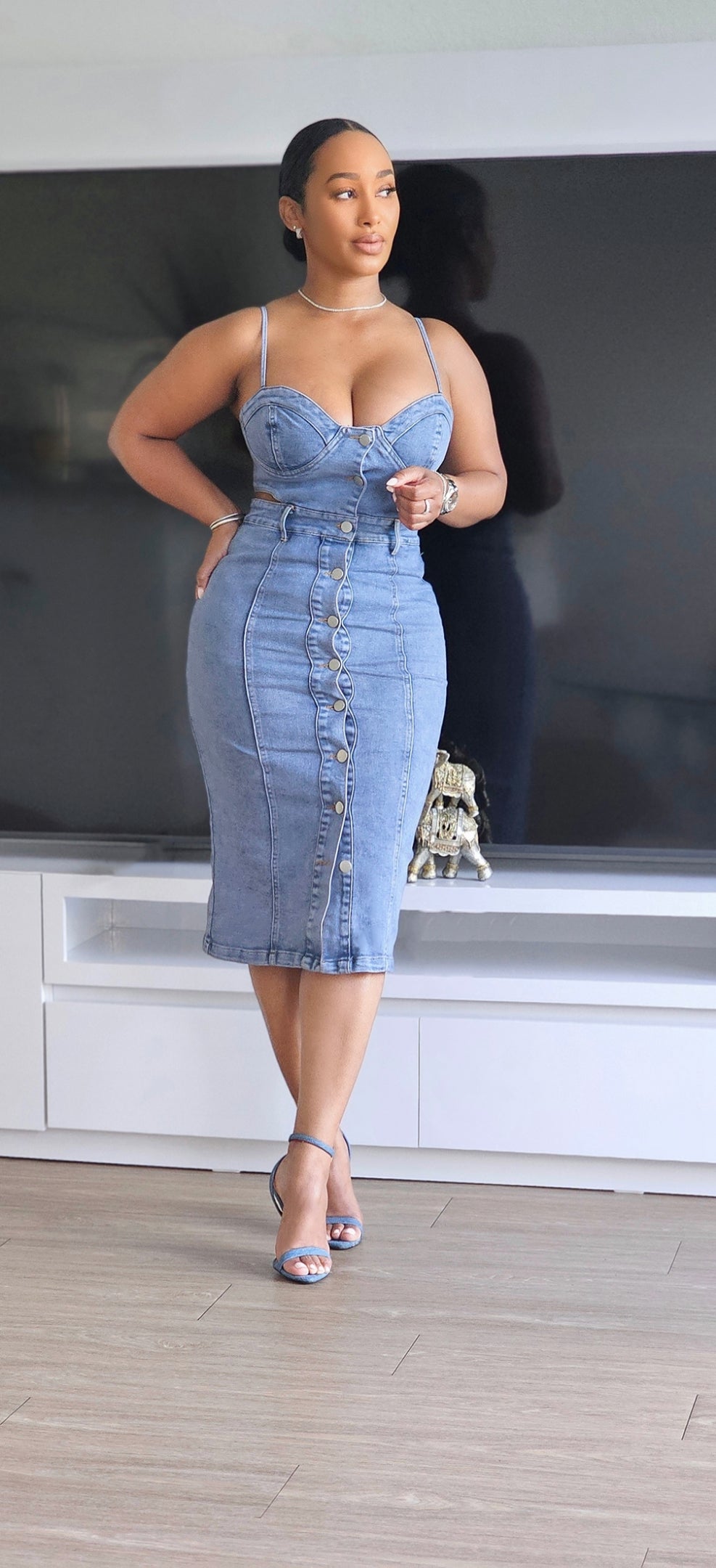 Demi Denim Dress