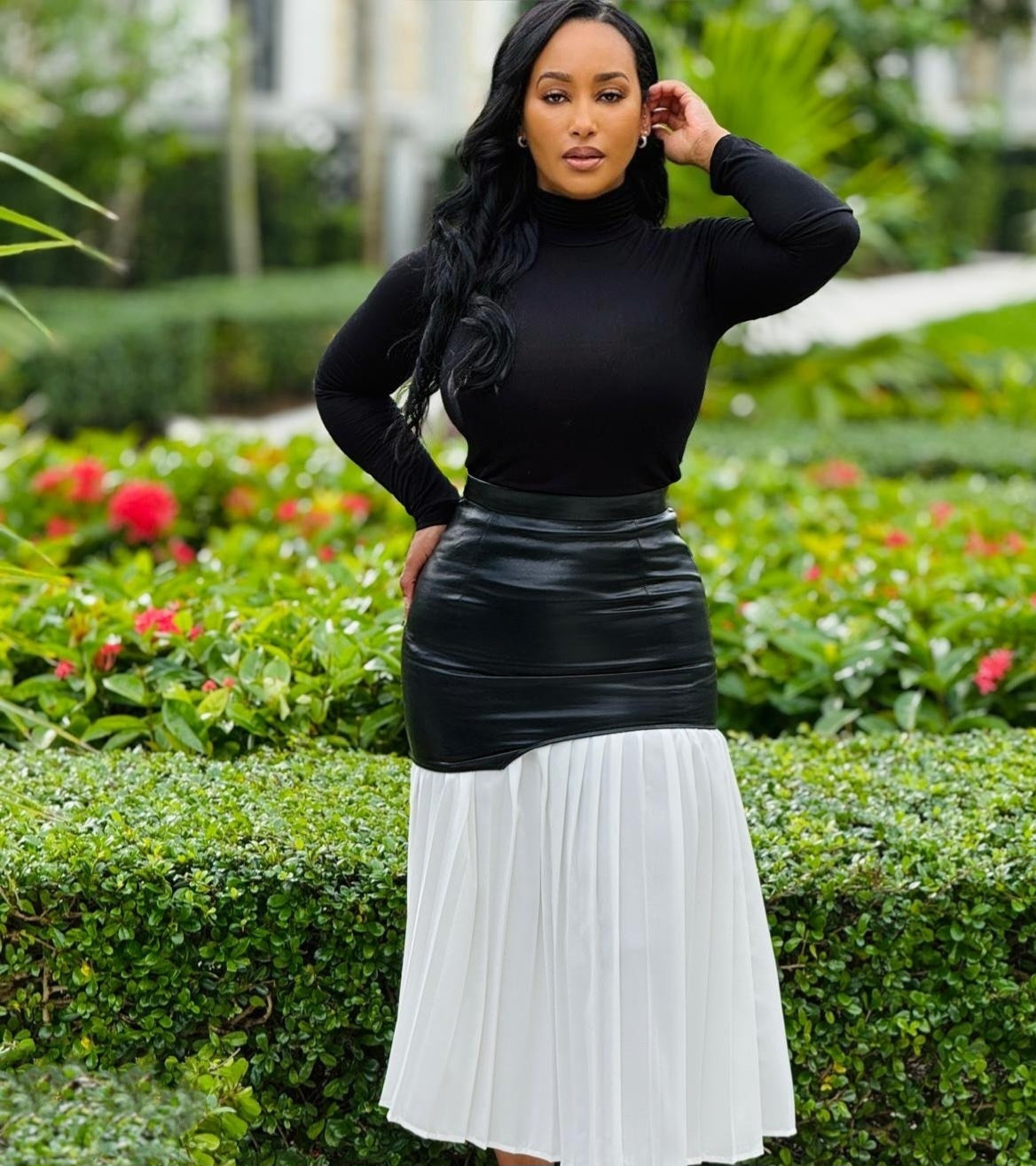 Jess Sas Pleated Skirt