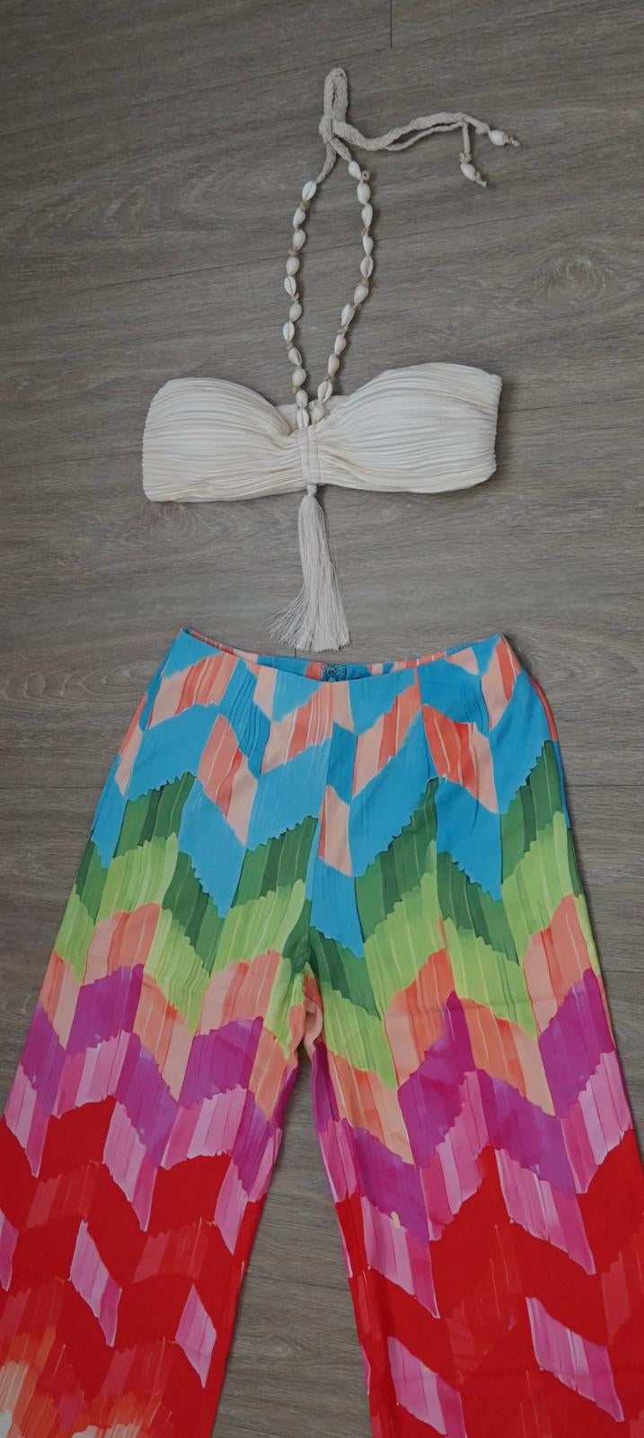 Vicky Vacay Pants Set