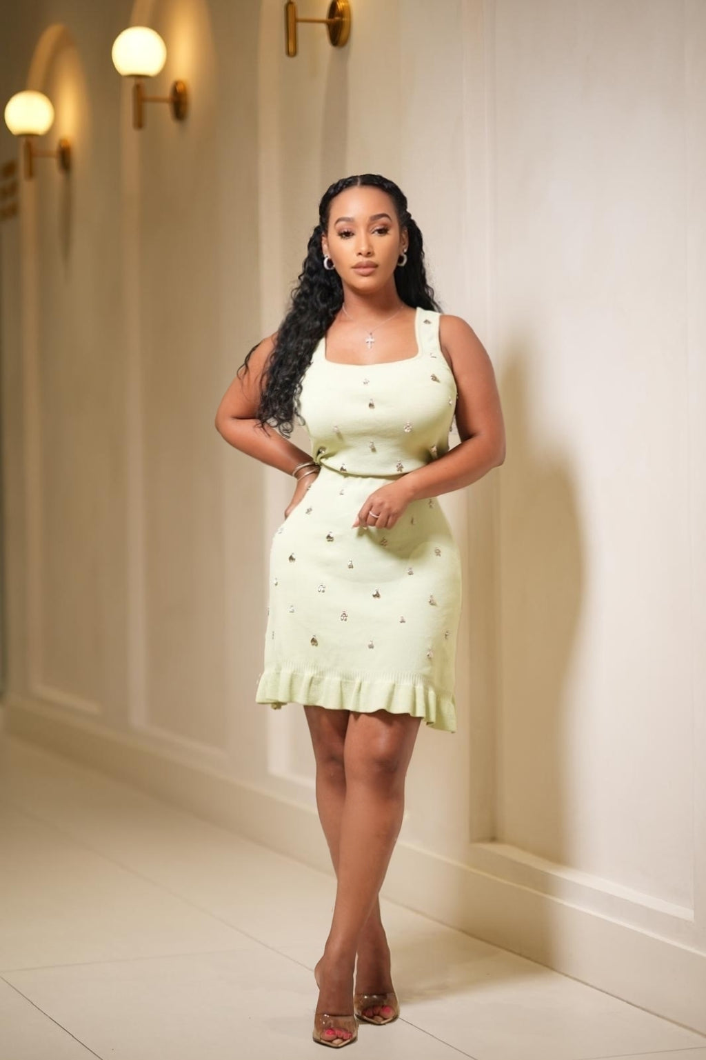 Kemma Sage Skirt Set