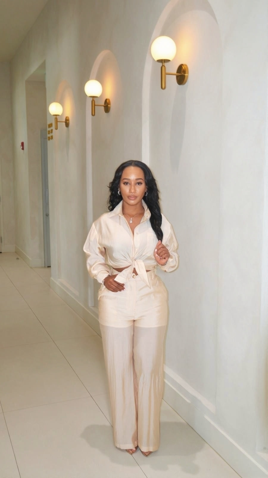 Golden Hour Pants Set