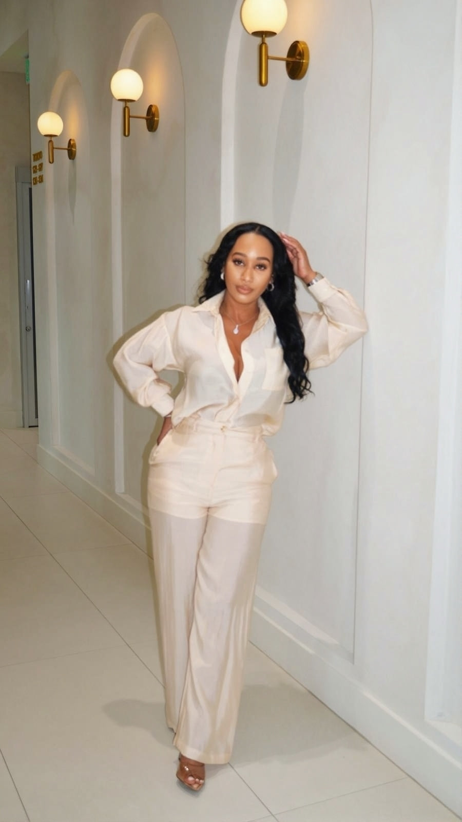 Golden Hour Pants Set