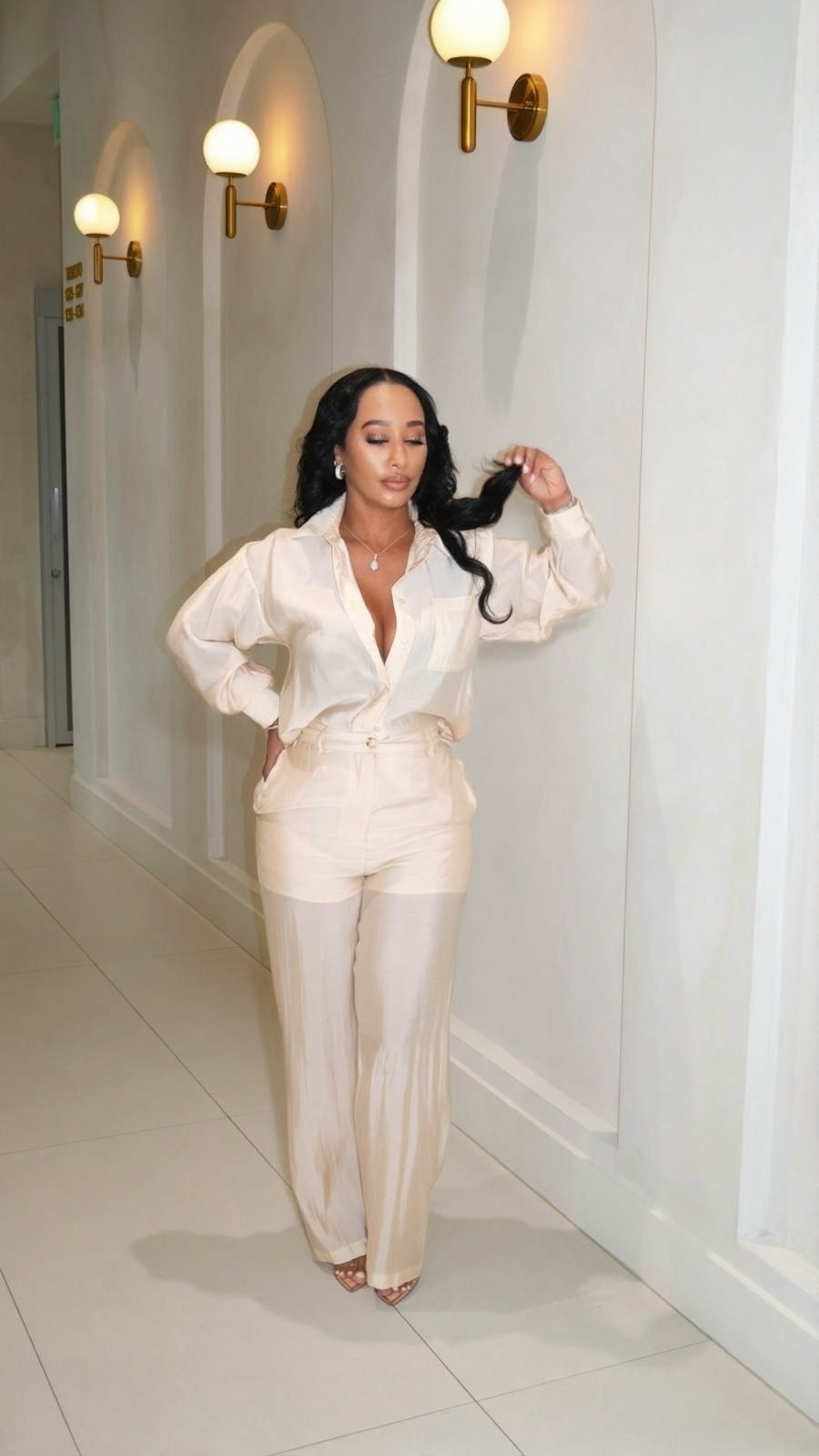 Golden Hour Pants Set