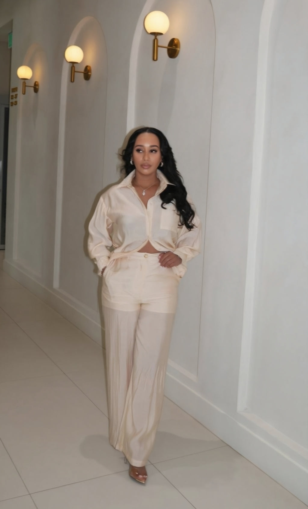 Golden Hour Pants Set