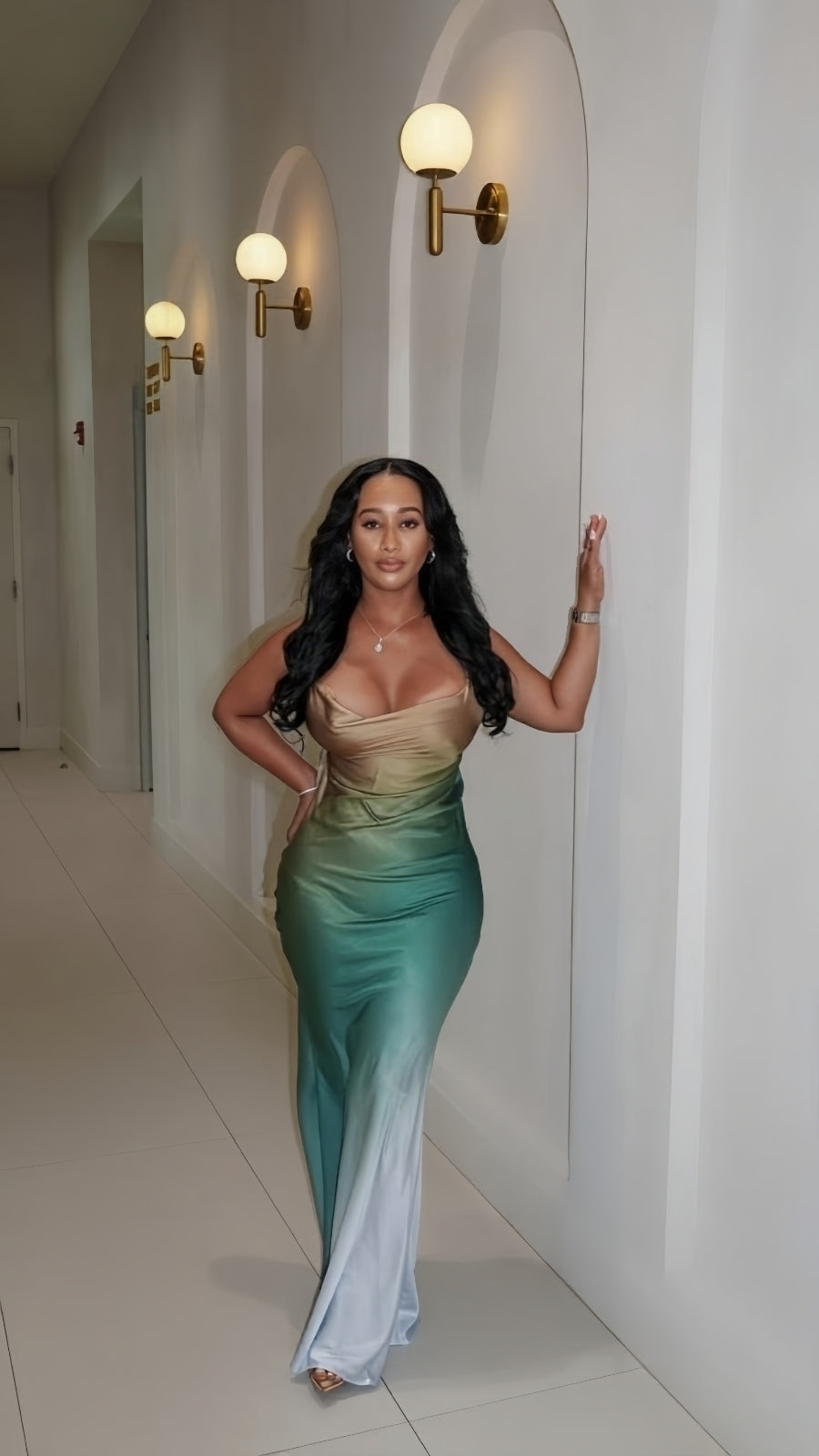 Ombré Muse Maxi Dress