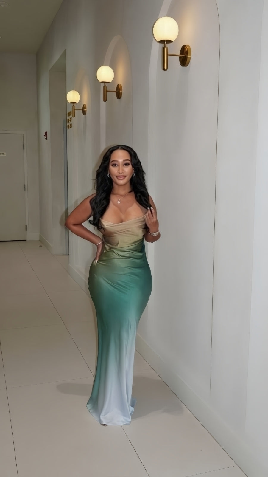 Ombré Muse Maxi Dress