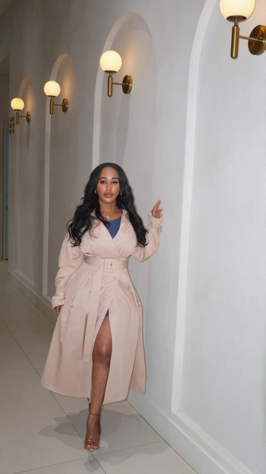 Babe Authority Trench Coat