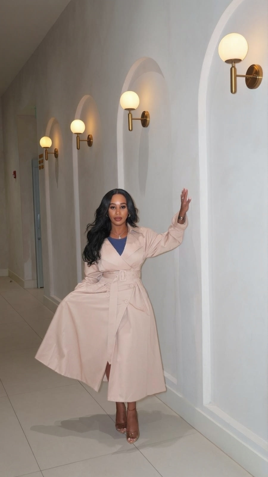 Babe Authority Trench Coat