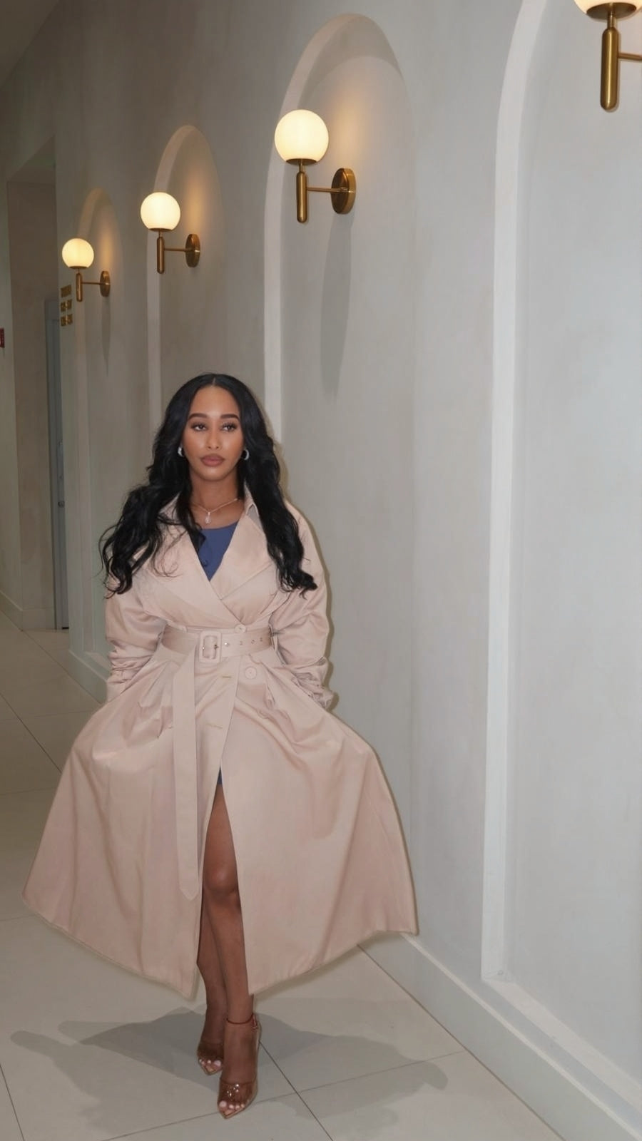 Babe Authority Trench Coat