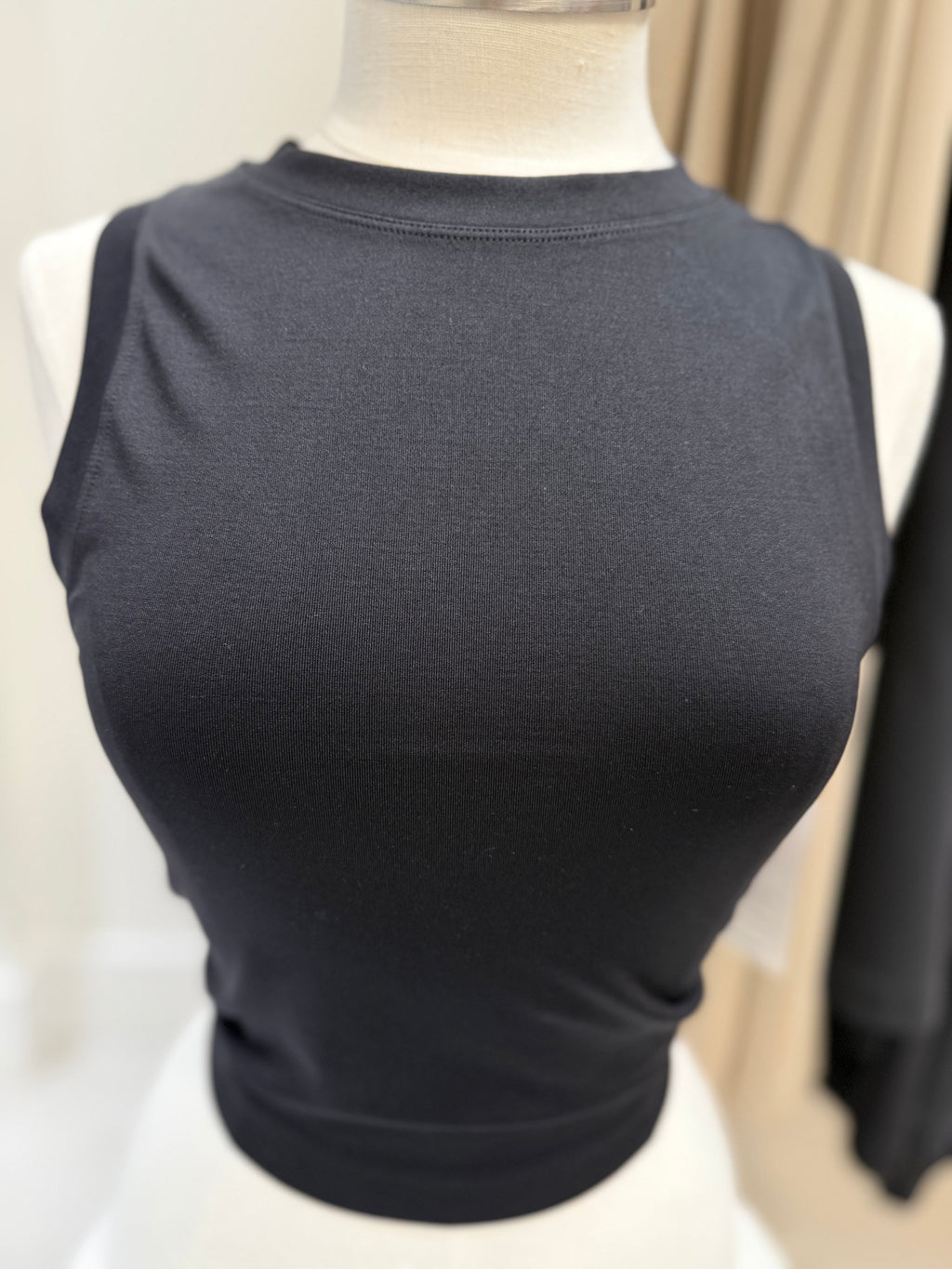 Black Crop Top (Black only)