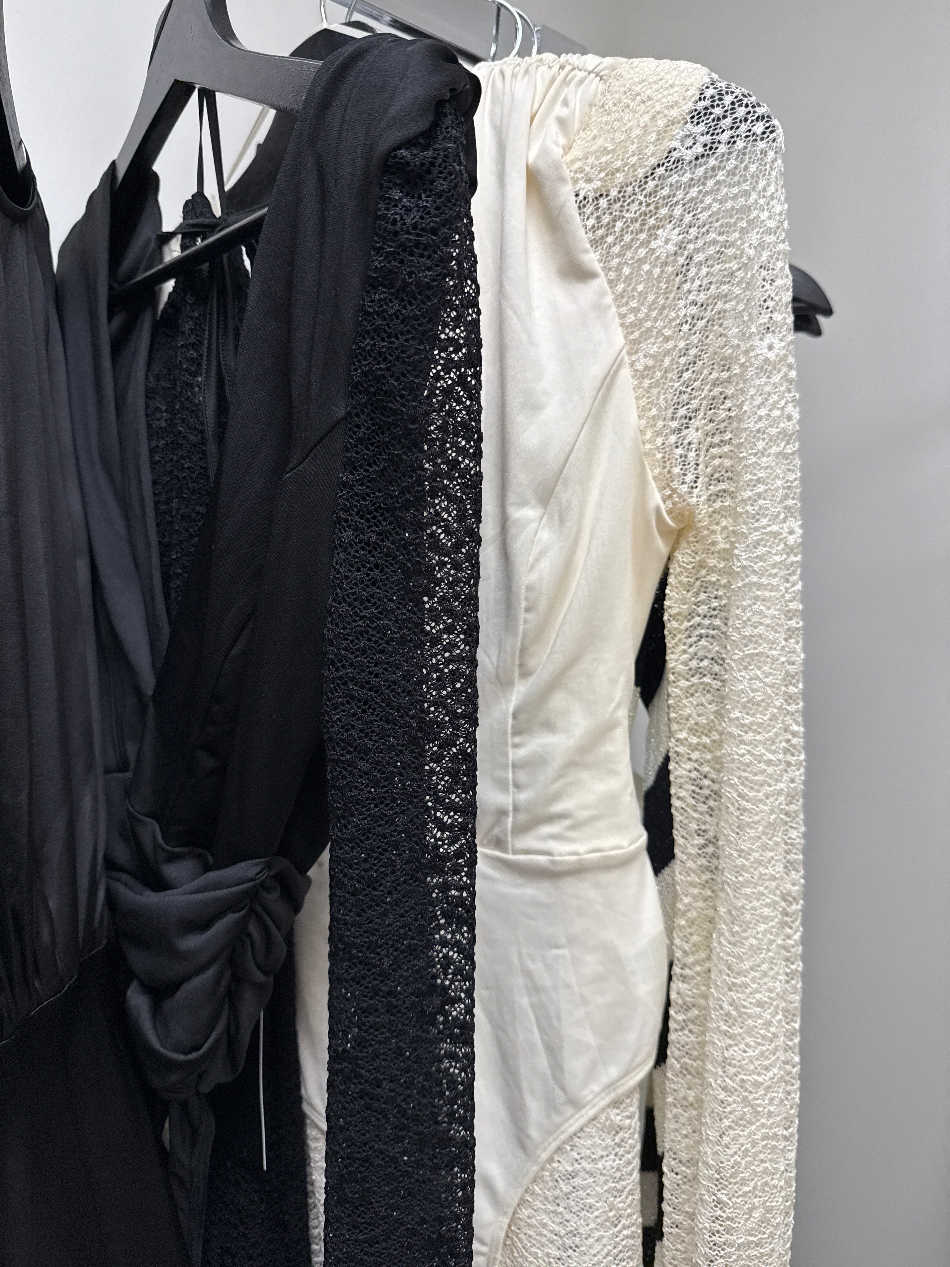 Lace Reverie Pants Set (Black)