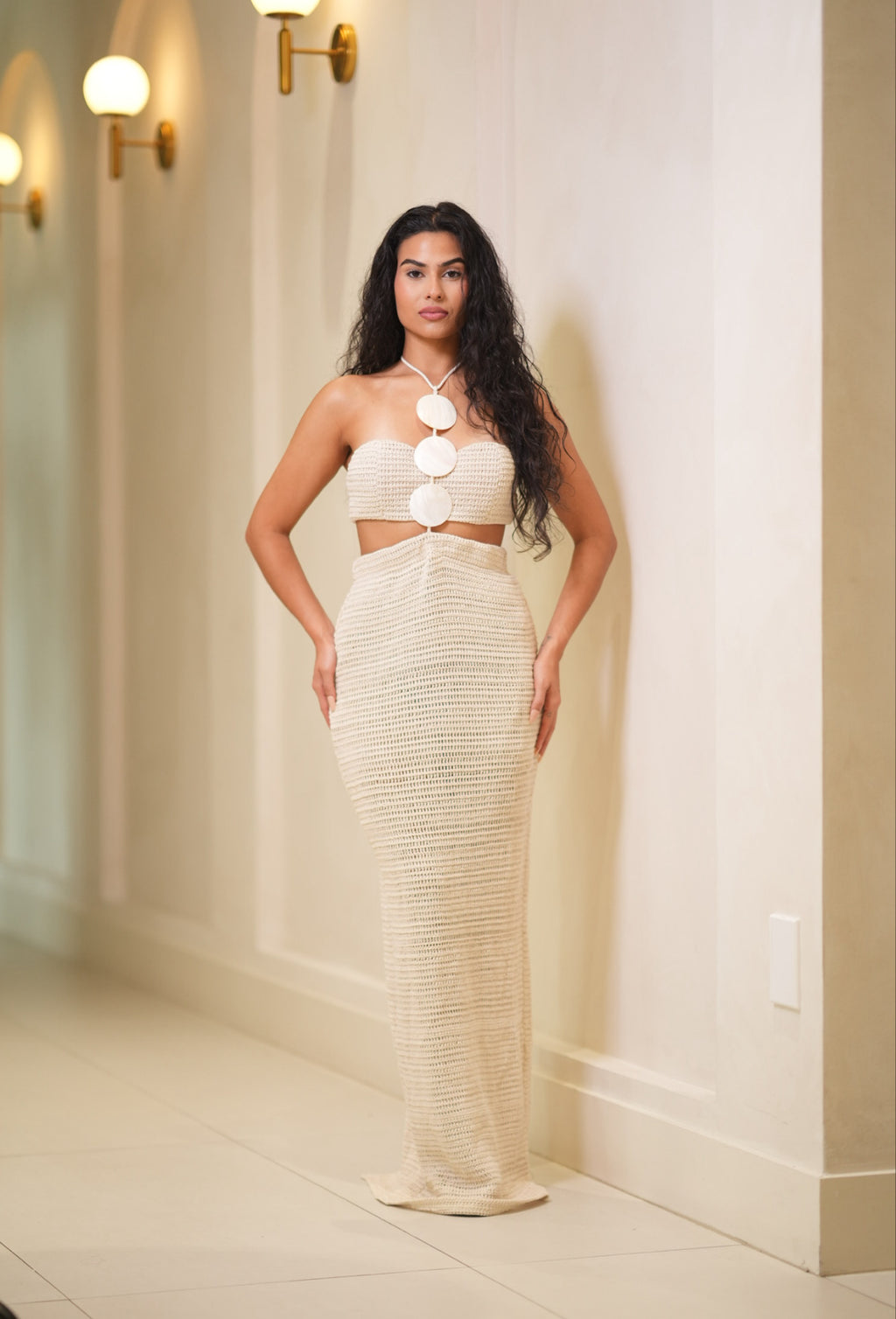Coastal Crochet Maxi