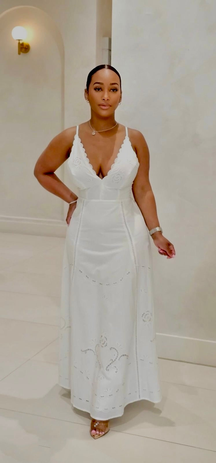 Regal Essence Maxi Dress