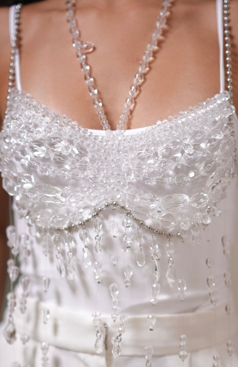Crystal Drip Bralette Top