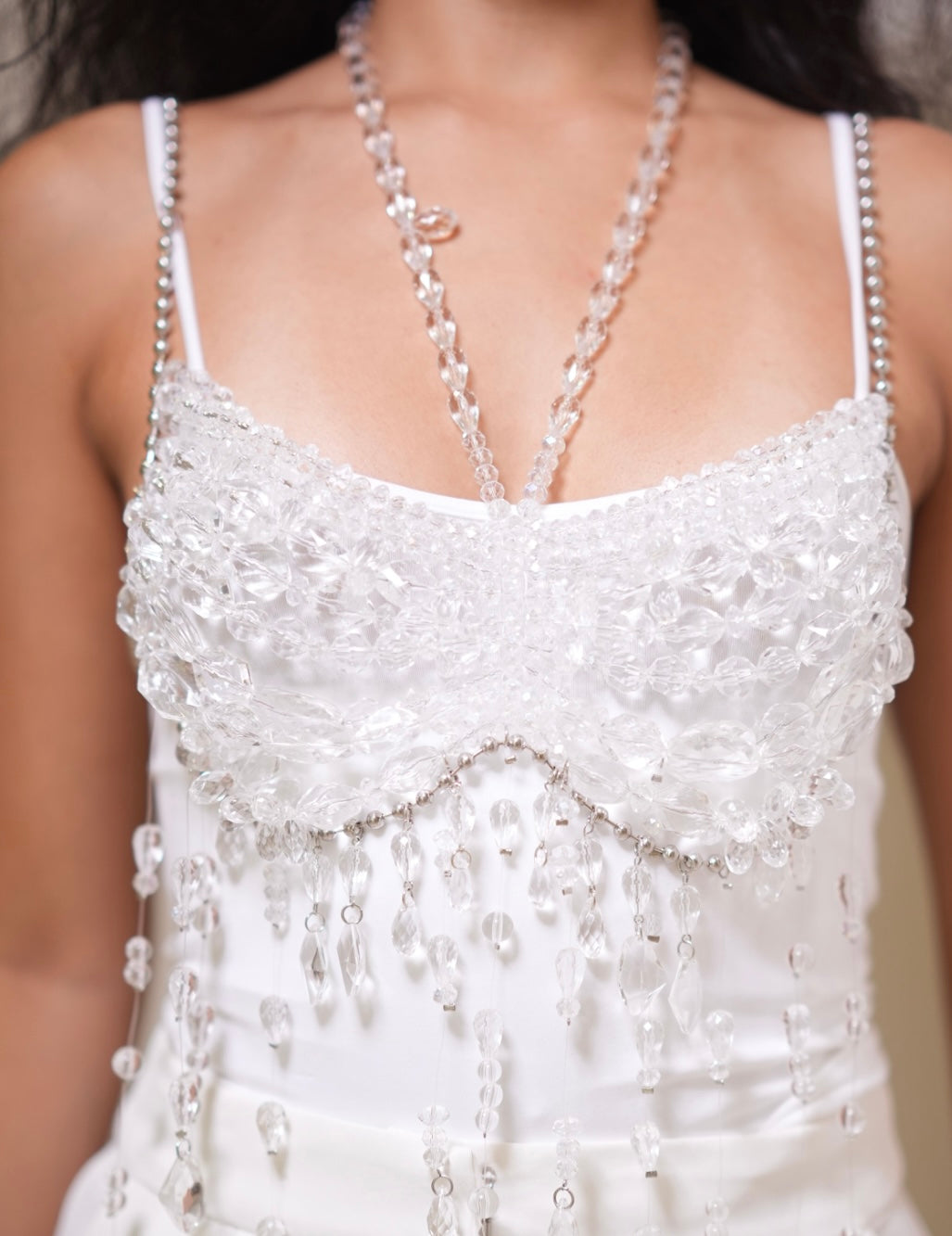 Crystal Drip Bralette Top