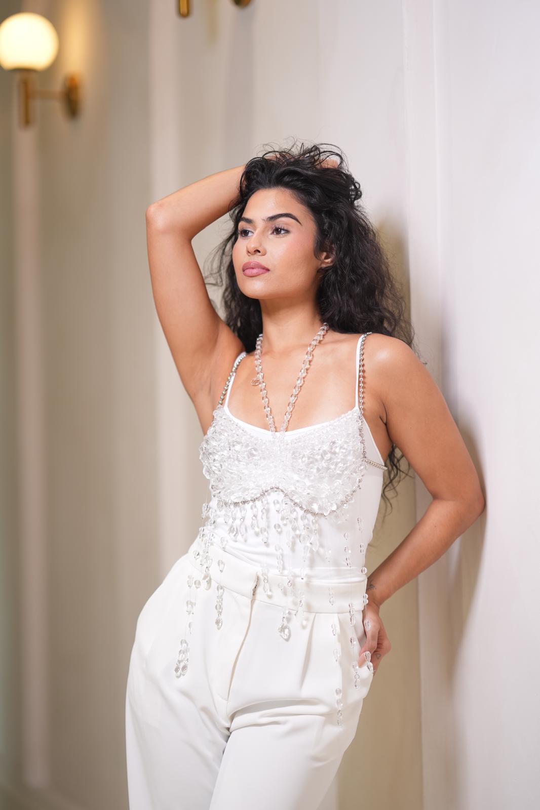 Crystal Drip Bralette Top