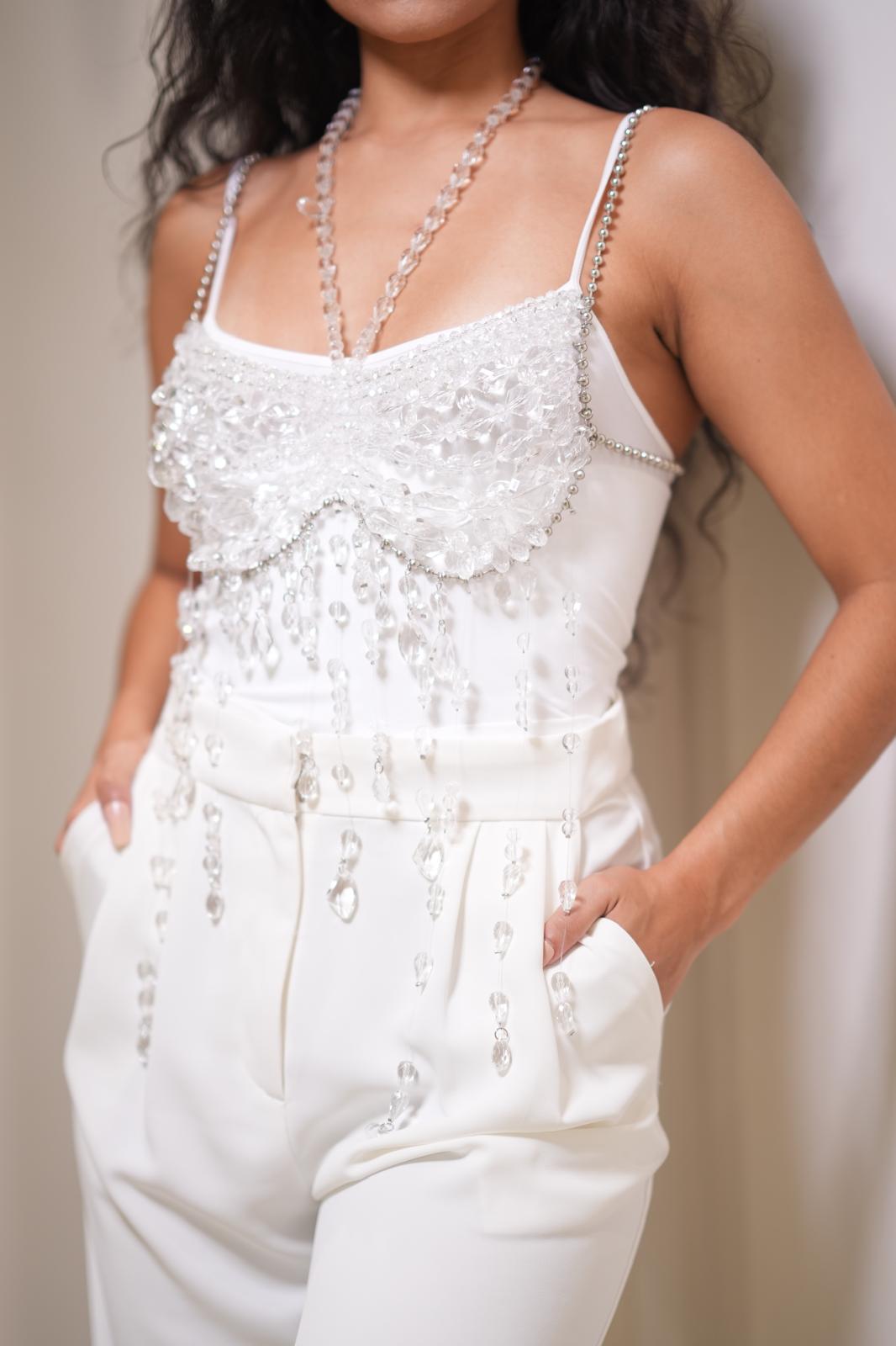 Crystal Drip Bralette Top