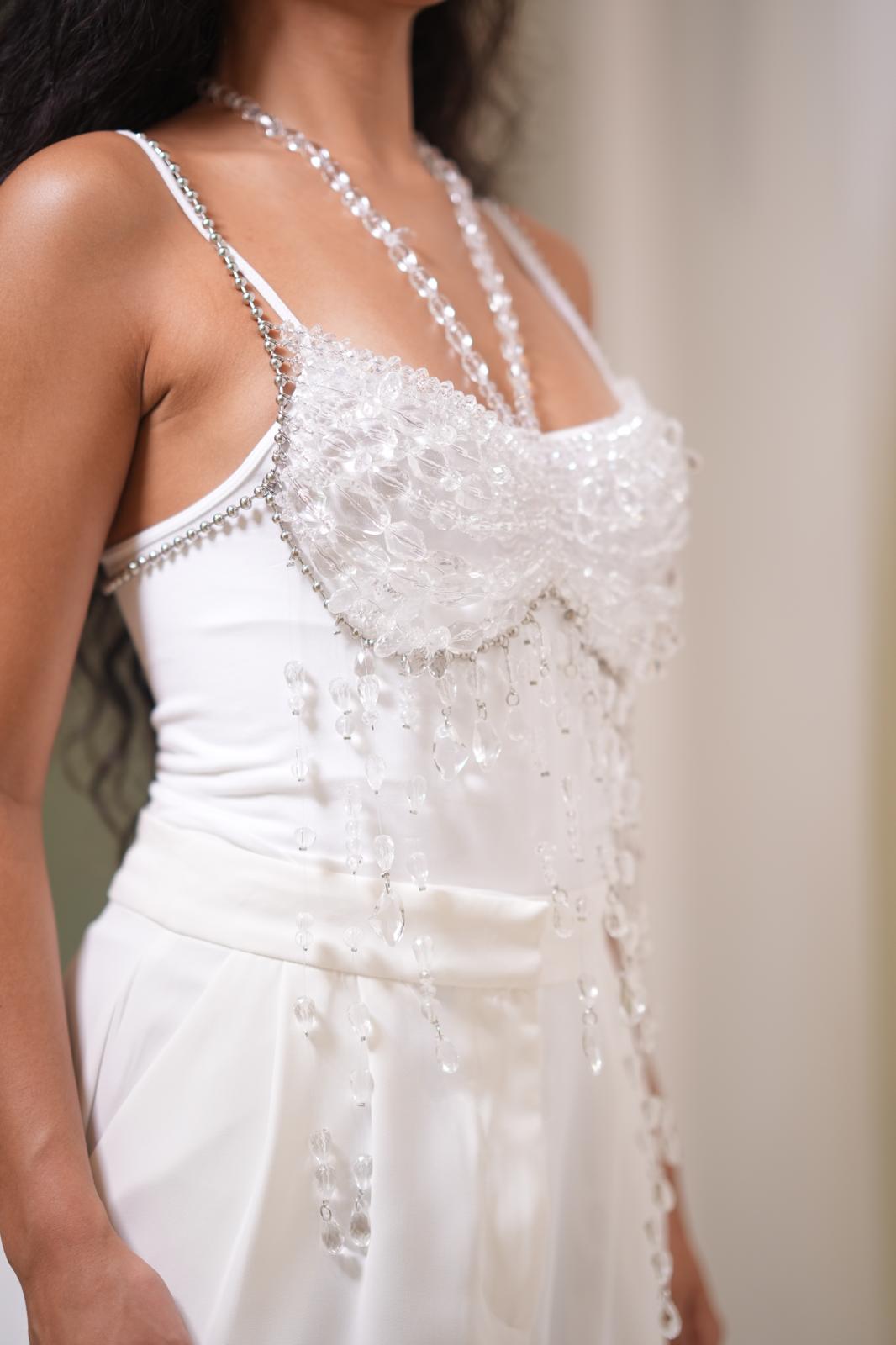 Crystal Drip Bralette Top