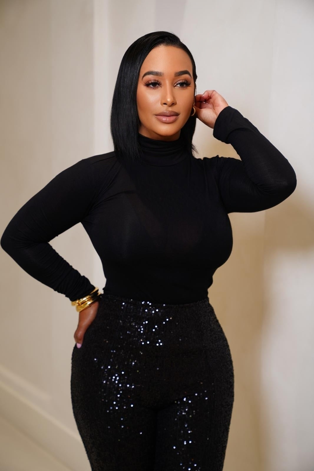 Elyse Turtle Neck Top