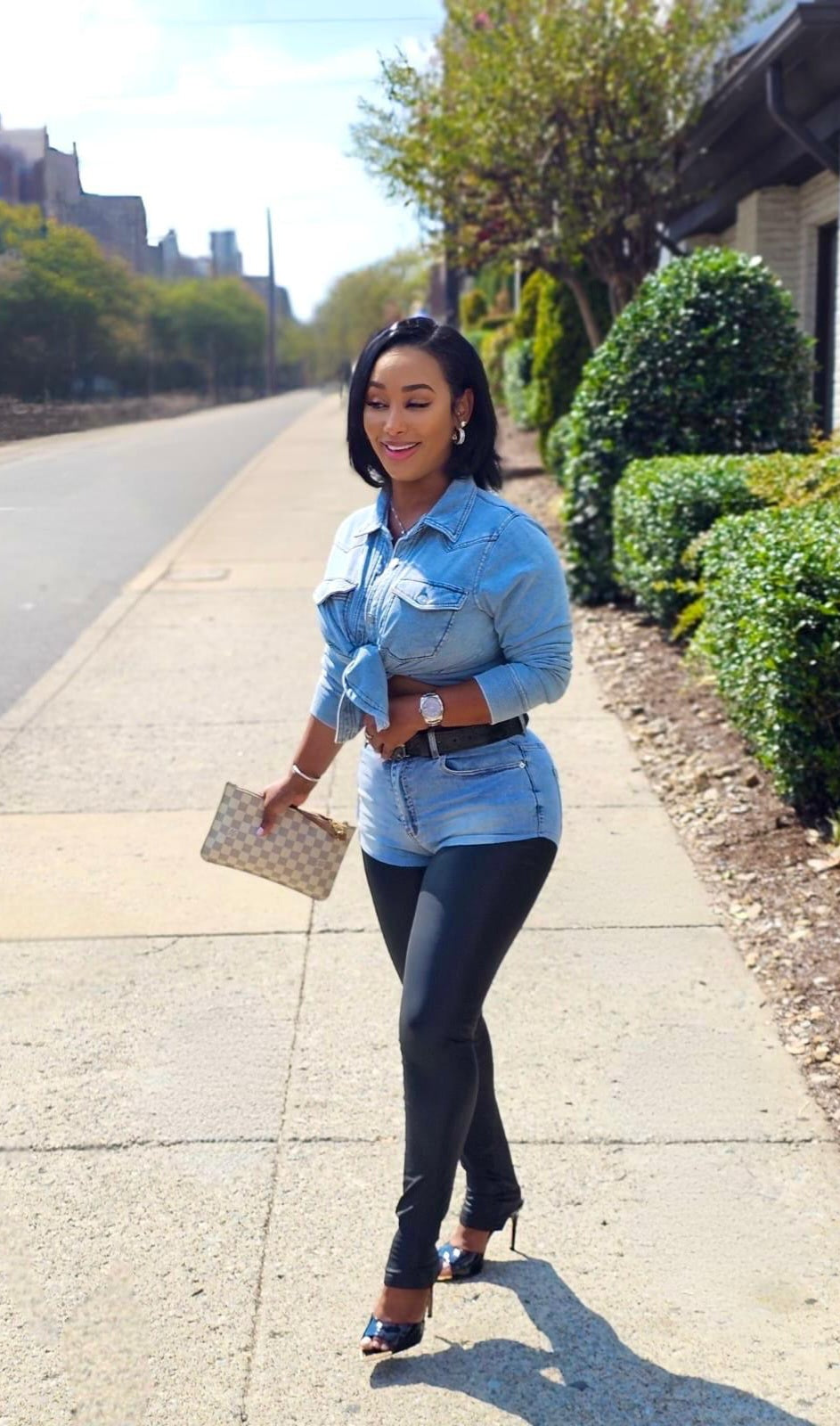 Demi Faux Leather Pants