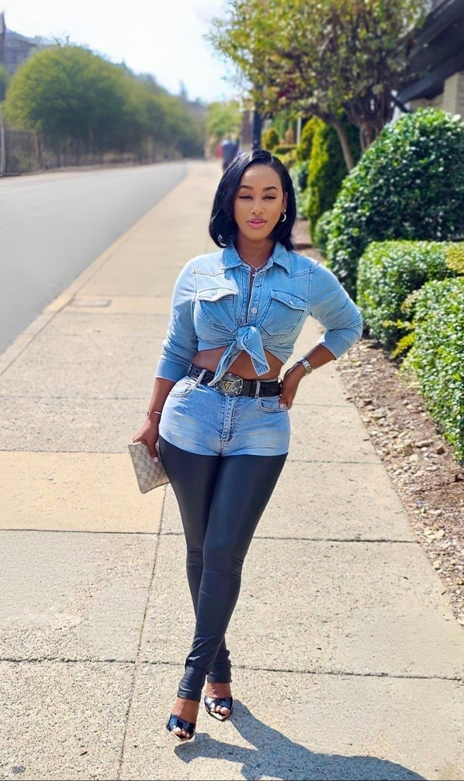 Demi Faux Leather Pants