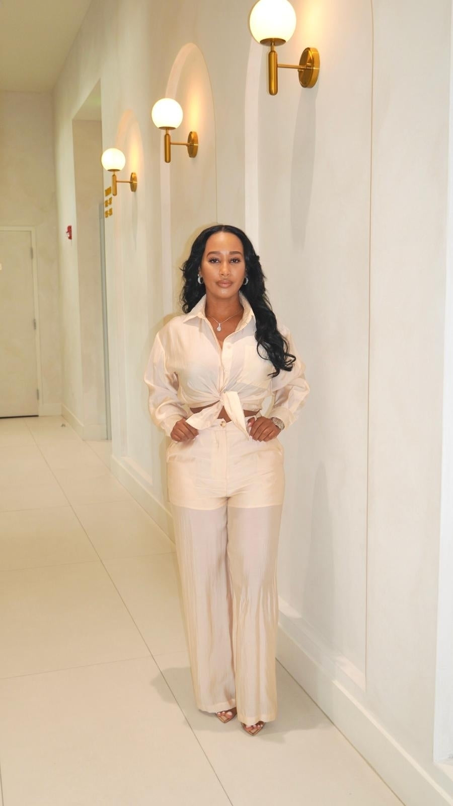 Golden Hour Pants Set