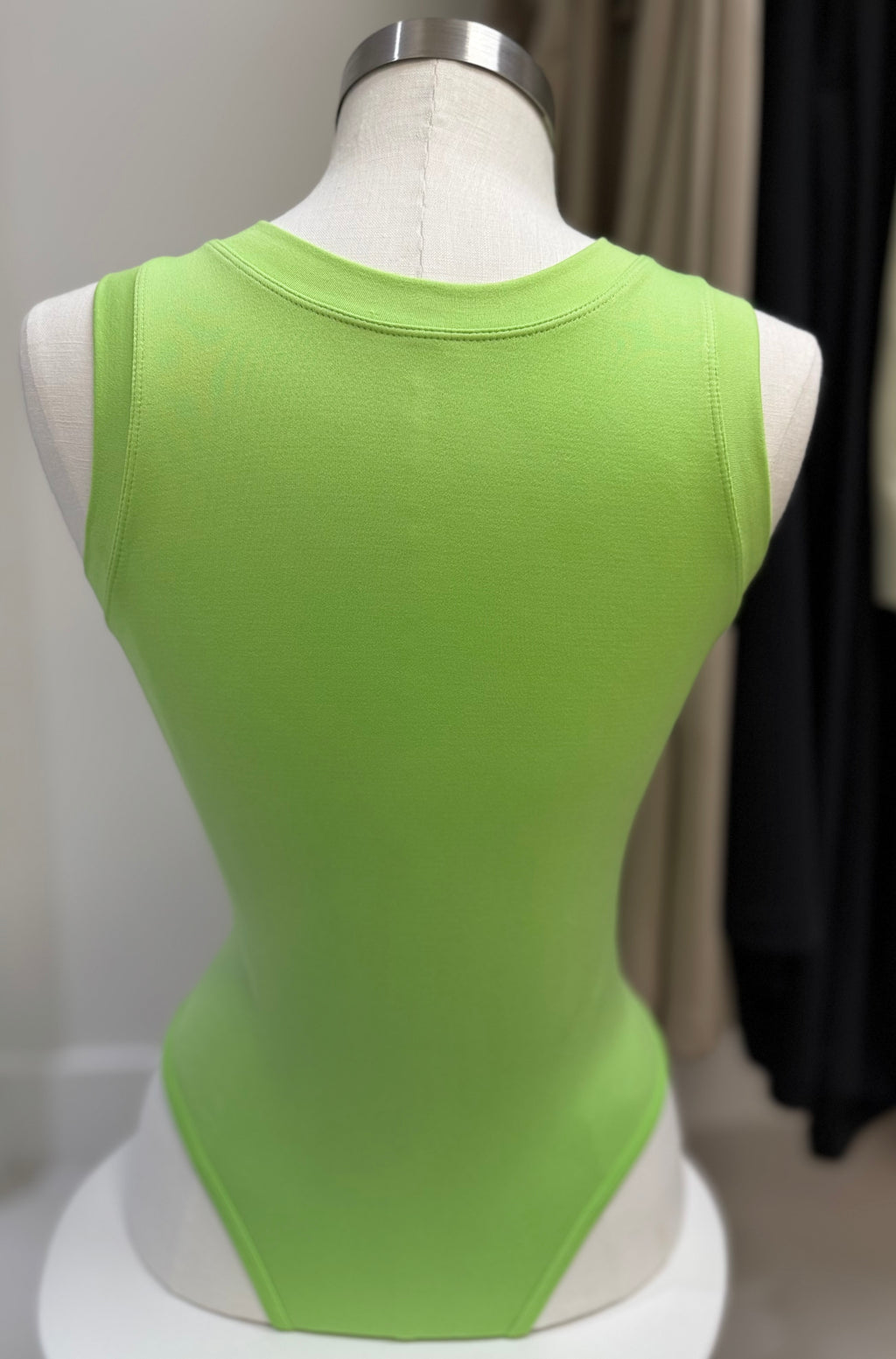 Sleeveless Lime Bodysuit