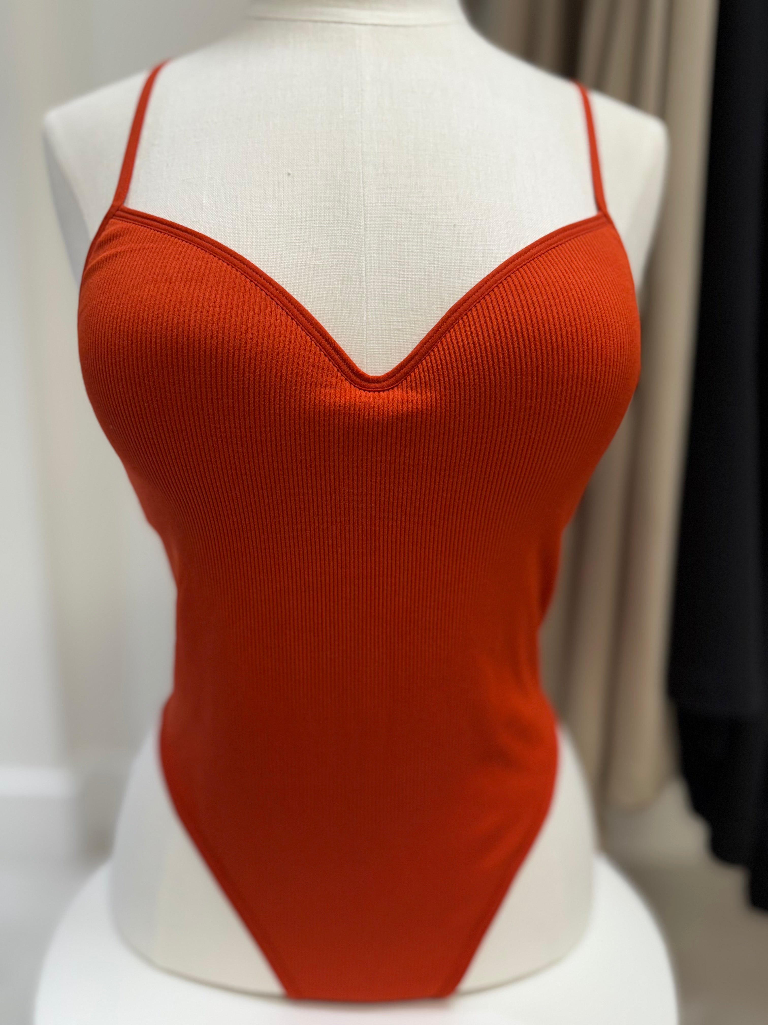 Spaghetti Straps Bodysuit