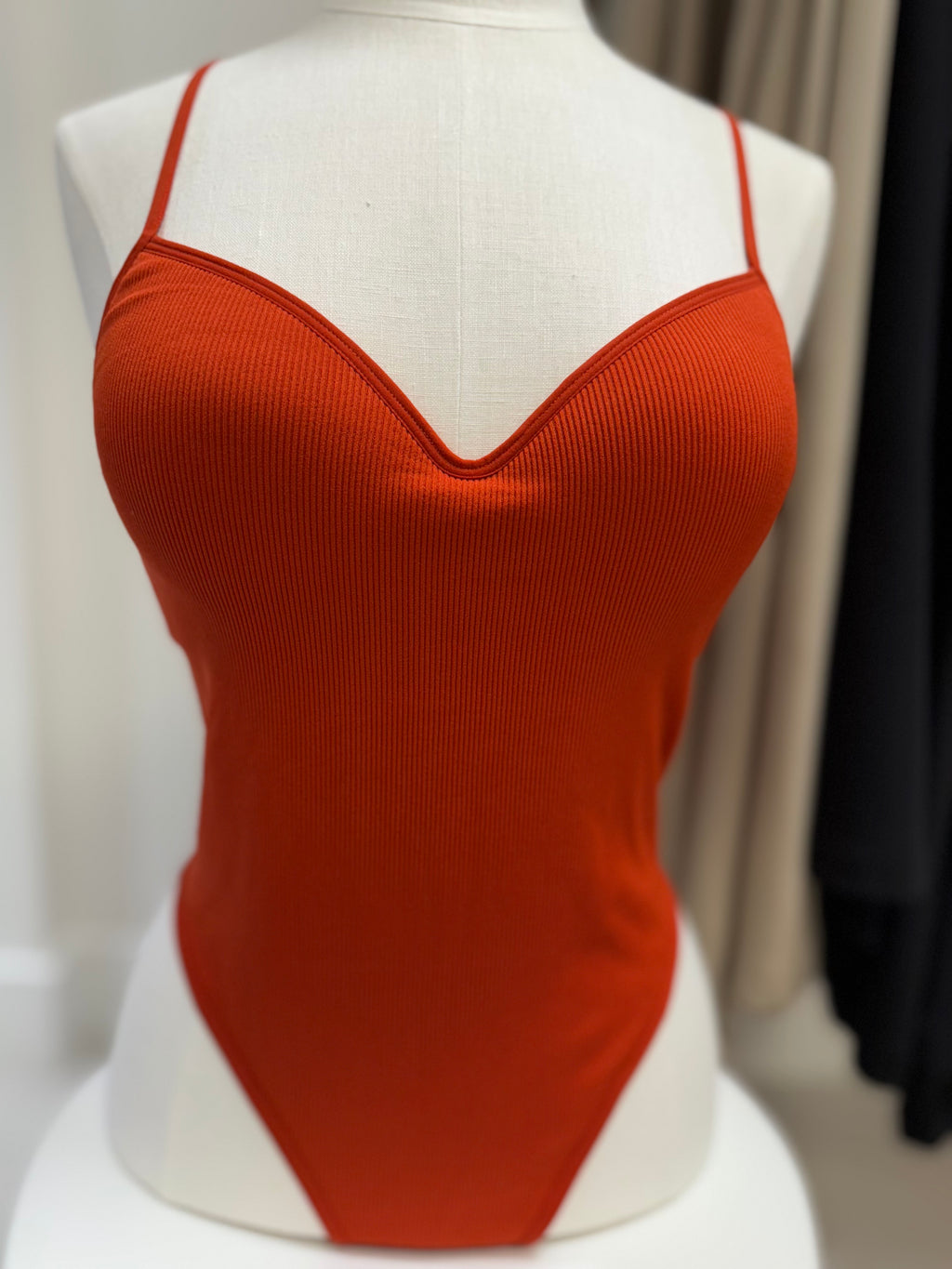 Spaghetti Straps Bodysuit