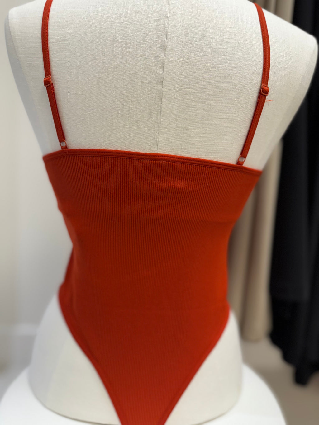 Spaghetti Straps Bodysuit