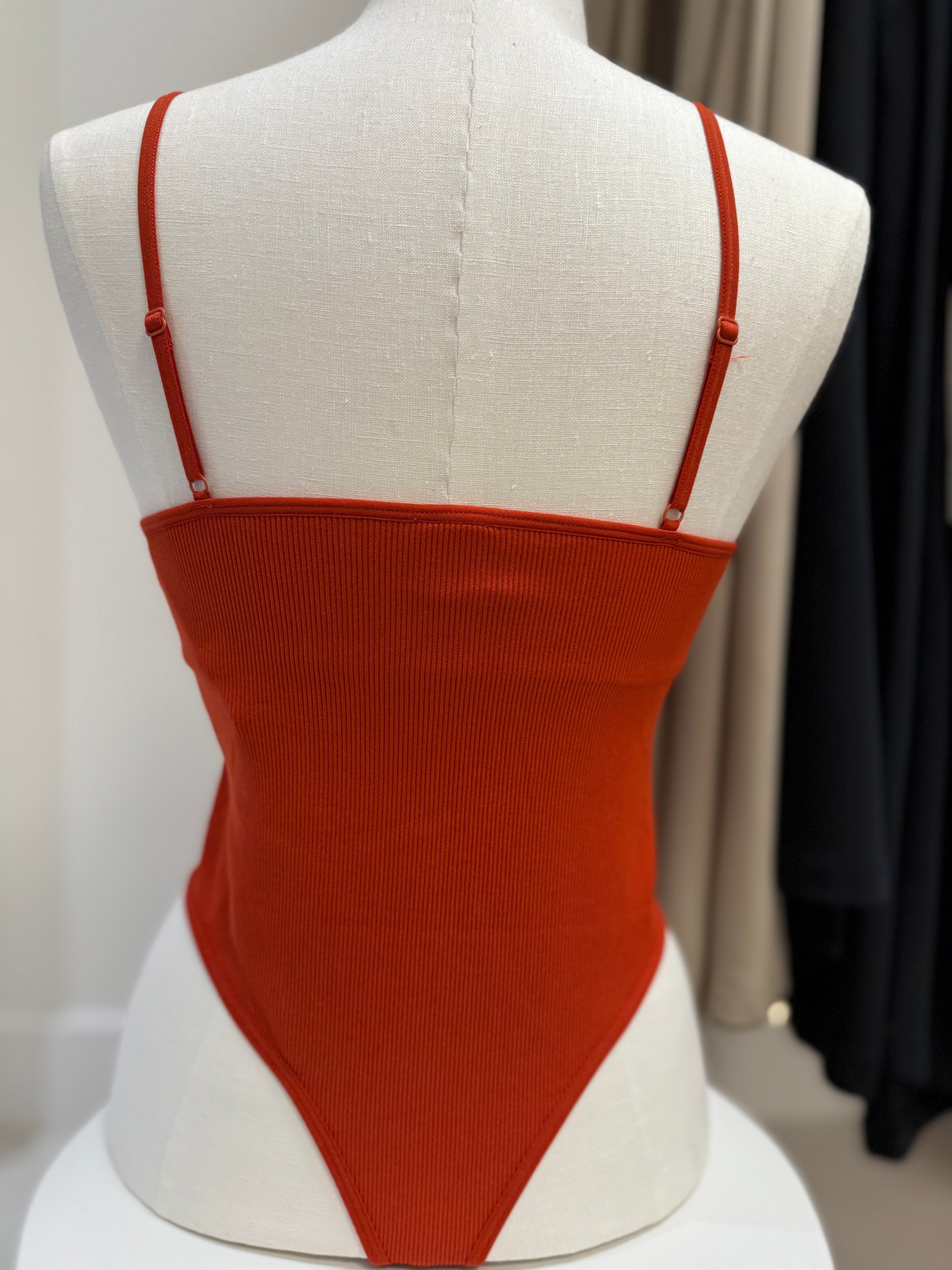 Spaghetti Straps Bodysuit