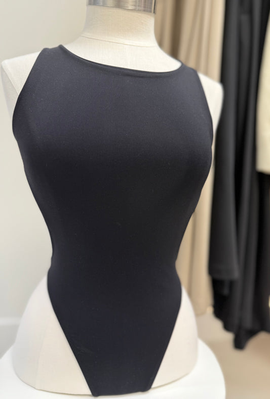Sides Out Bodysuit (Black)