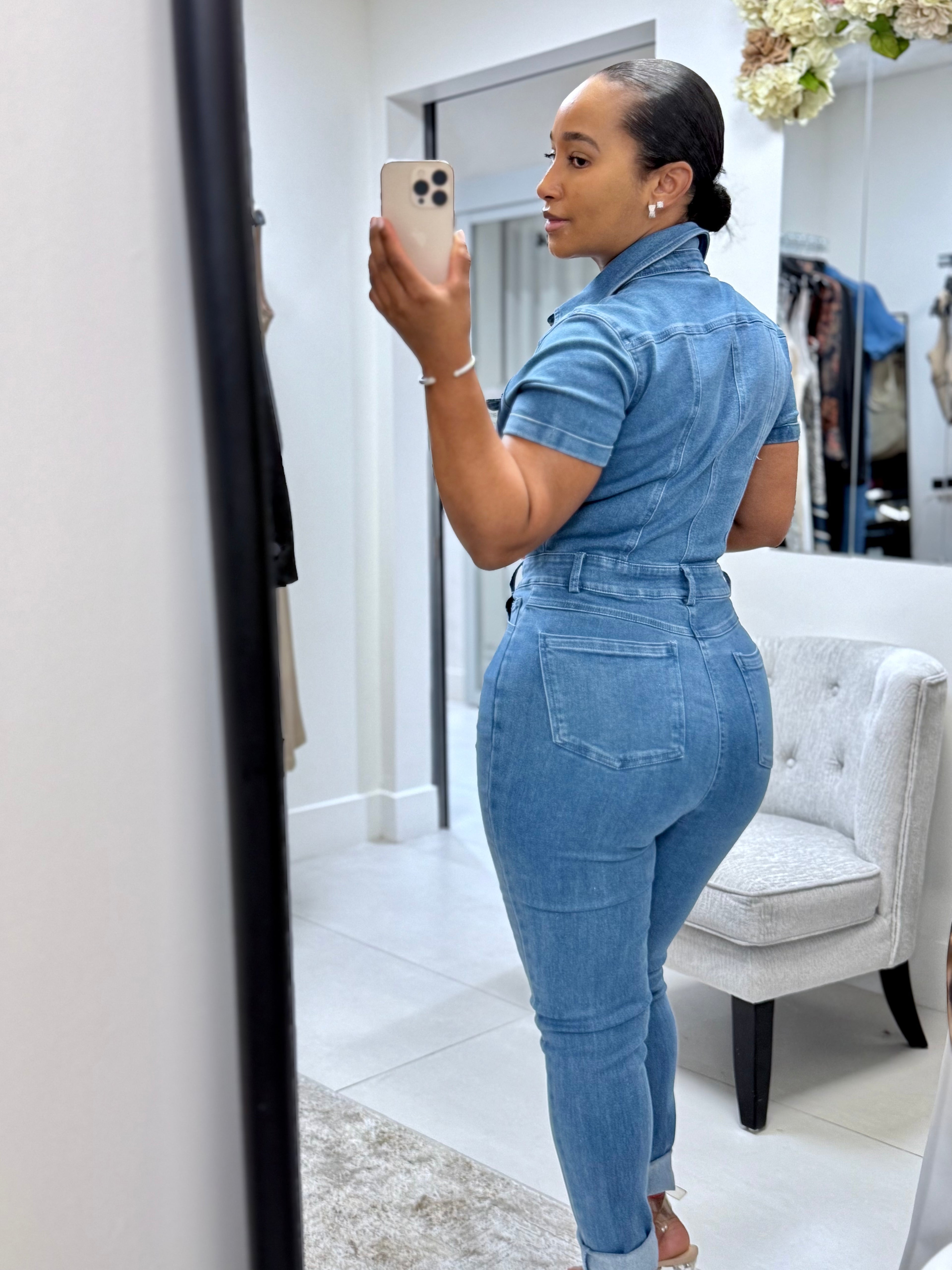 Candice Denim Jumper