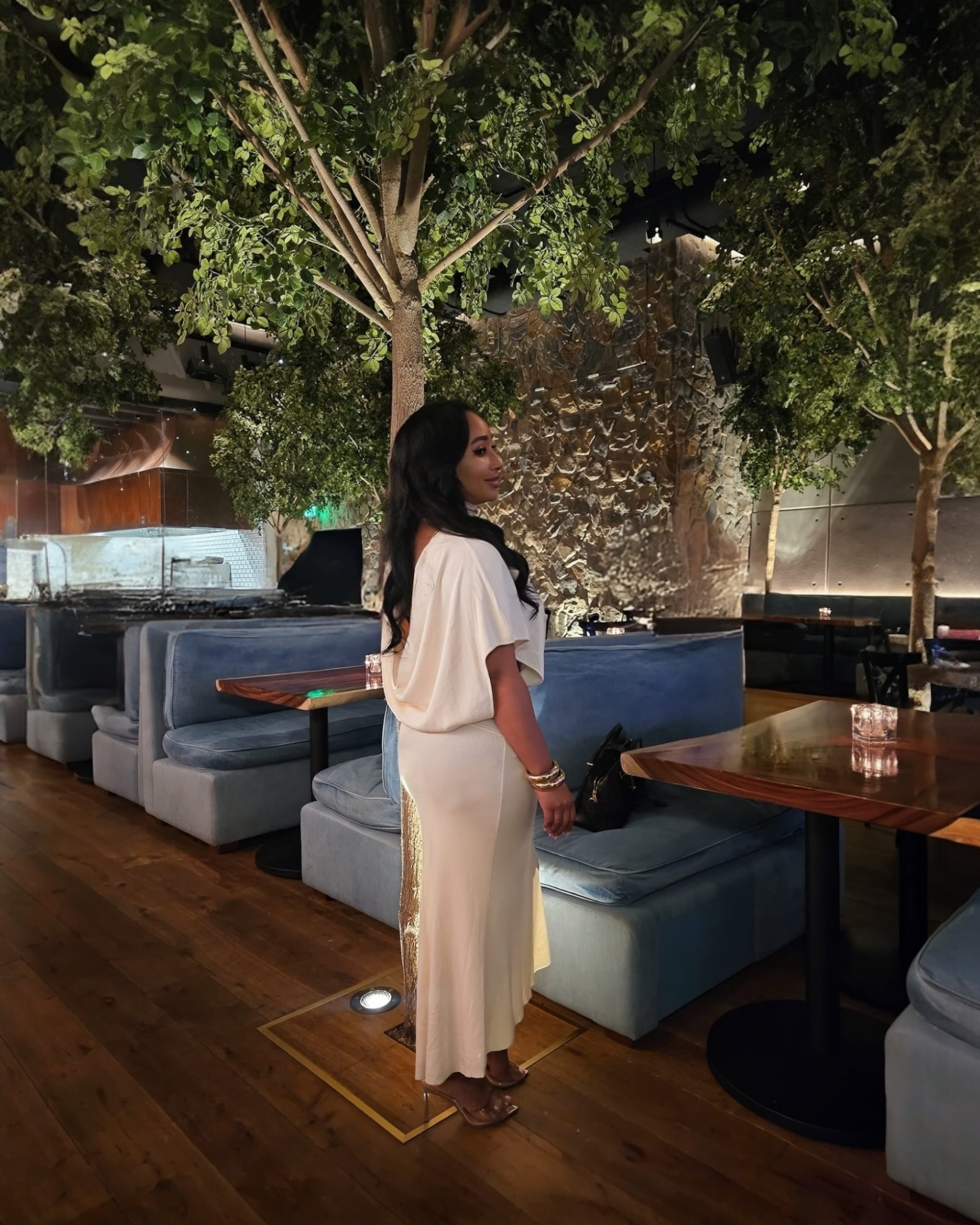 Ivory Grace Midi Dress