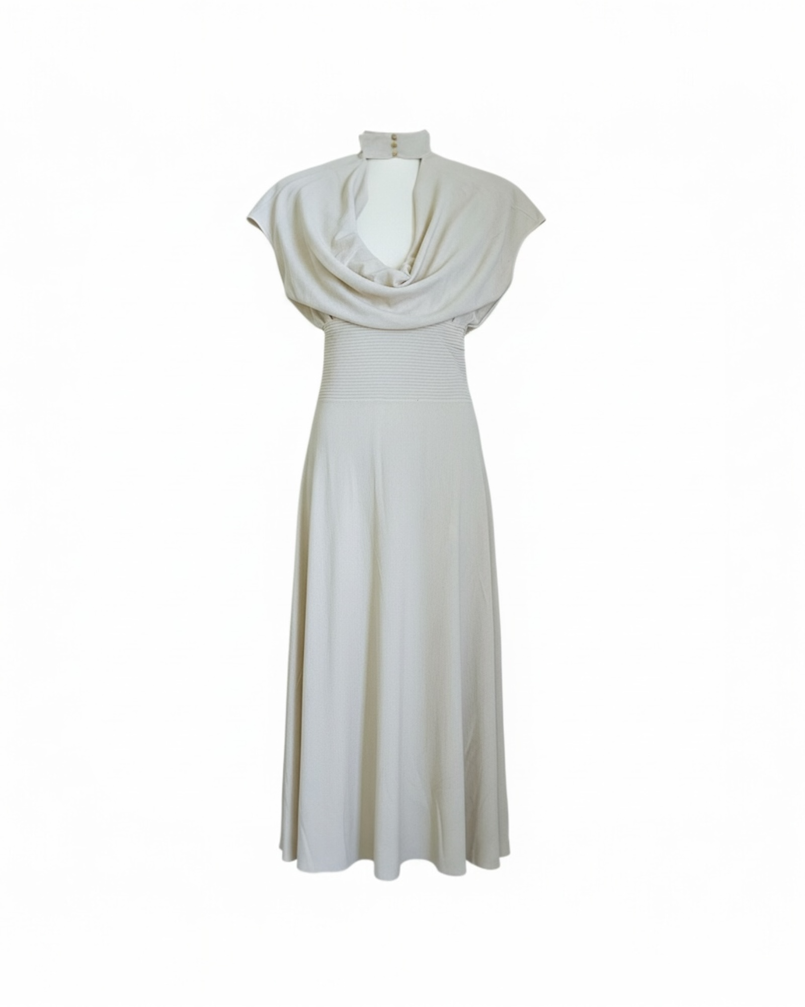 Ivory Grace Midi Dress