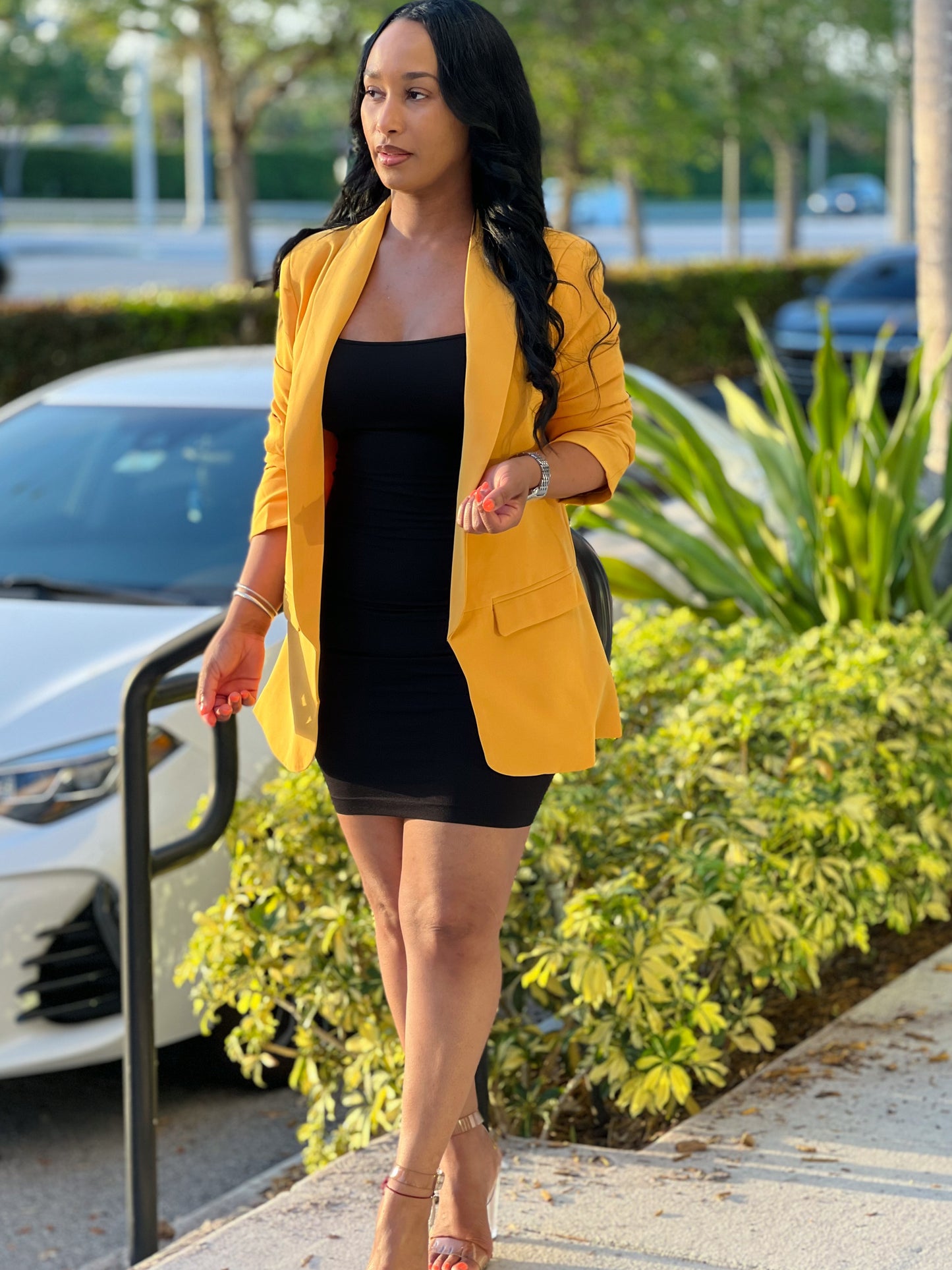 Mustard Blazer