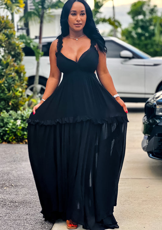 Abigail Maxi Dress (Black)