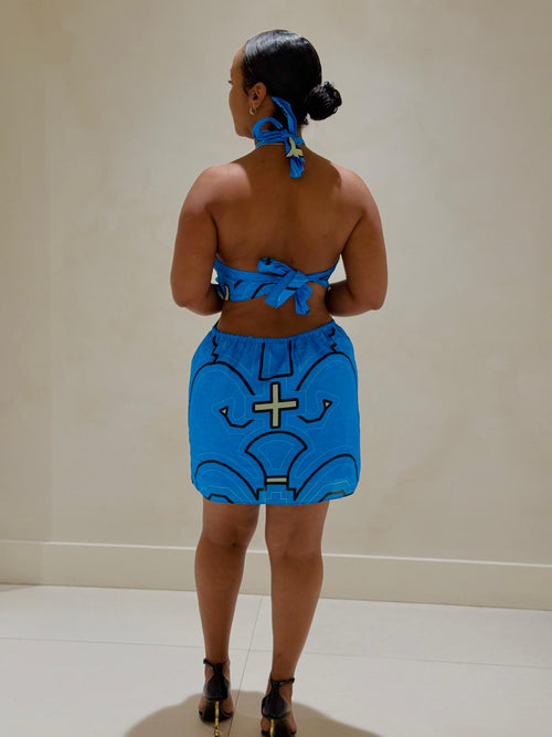 Azure Mini Dress