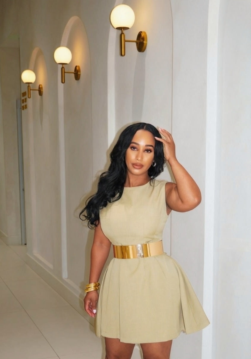 Golden Hour Mini Dress