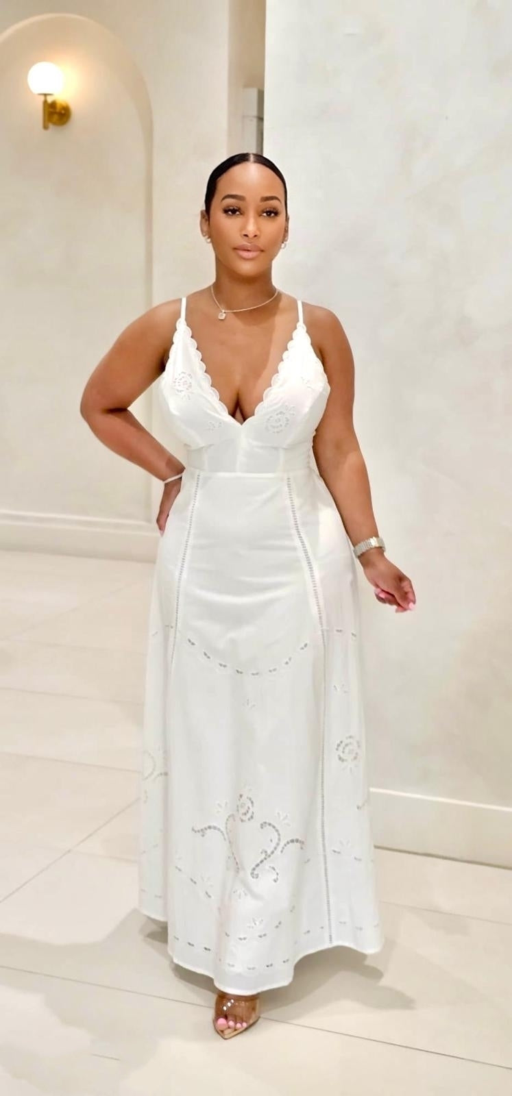 Regal Essence Maxi Dress