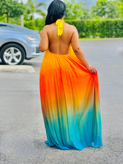 Ombré Maxi Dress