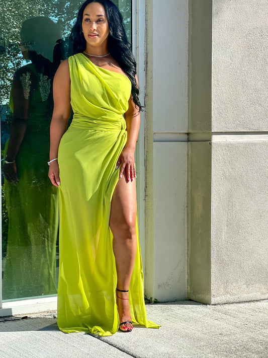 Lime Light Dress