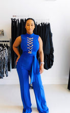 Load image into Gallery viewer, Heart of Gold Royal Blue Jumper
