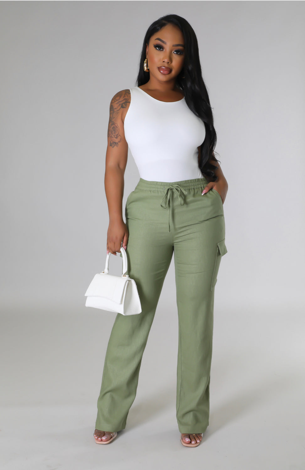 Olaine High-waist Pants