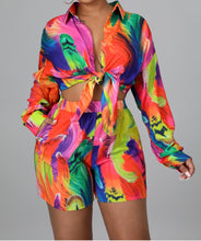 Load image into Gallery viewer, Splash of Color Shorts Set
