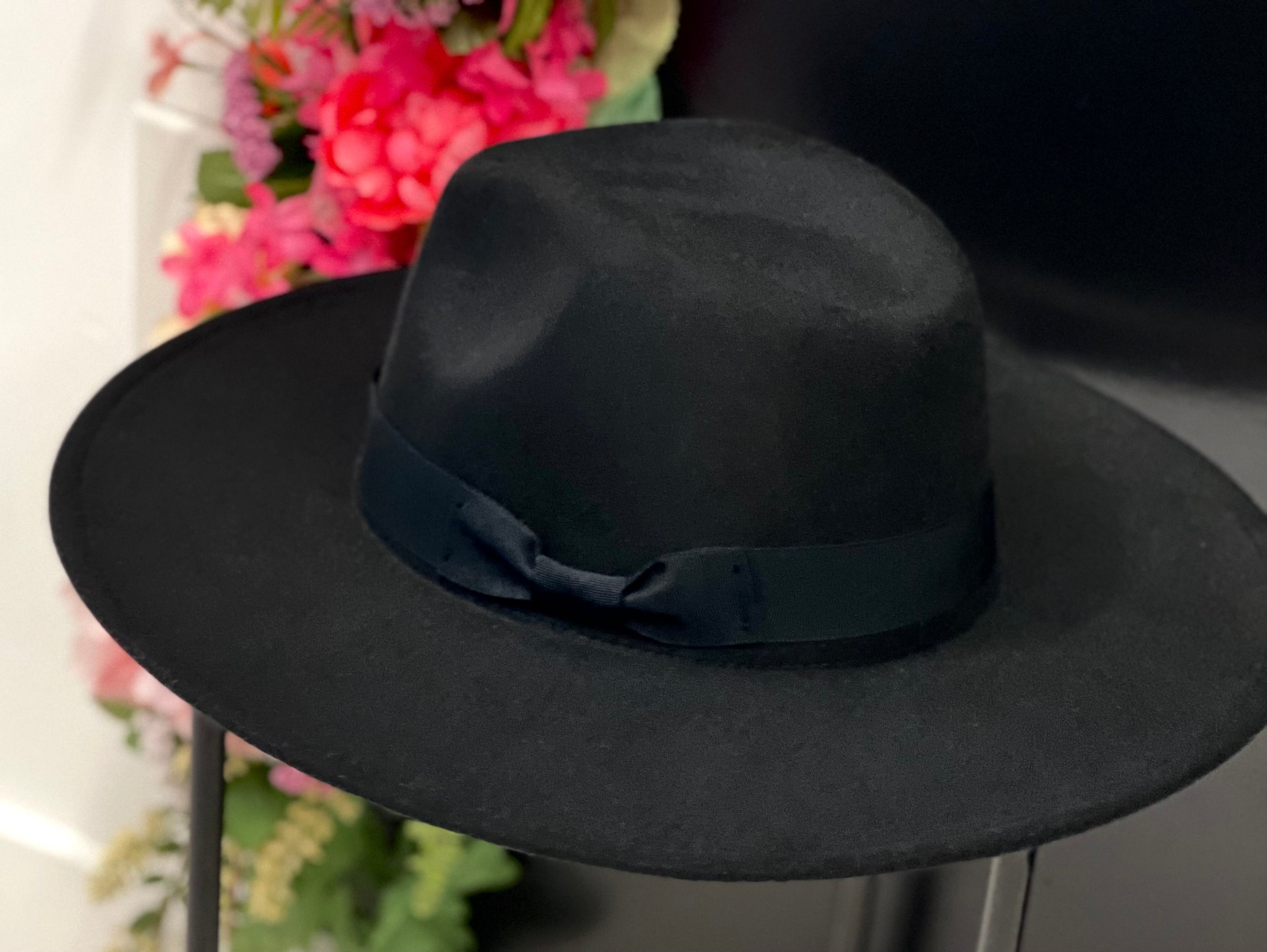 Wide Rim Fedora Hat