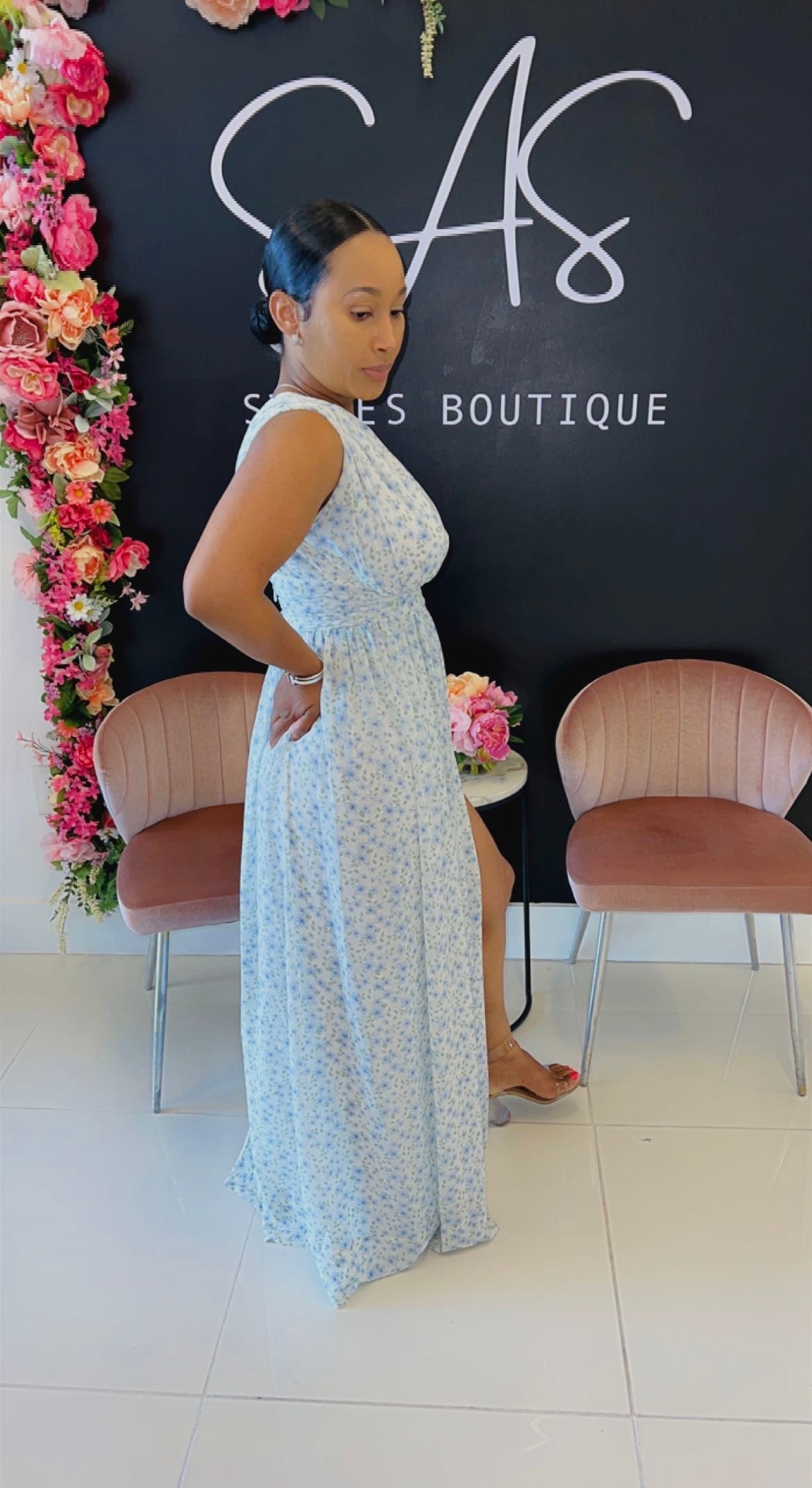 Karina Floral Maxi Dress